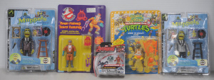 Lot of Vintage & Modern Action Figuires in Boxes incl The Real Ghostbusters,