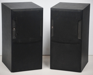 Pair of Vintage JBL HLS-610 Two Way Bookshelf Speakers - Made in USA