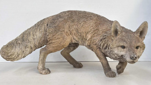 Novelty lifelike model of a Fox - 60cms L