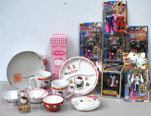 Lot 20 - 2 x boxes - Vintage & Modern Japanese Kids Toys - mint carded Robot