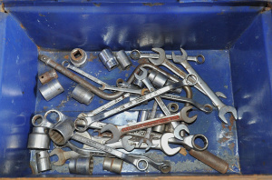Lot 46 - Lot of Vintage Sidchrome Tools incl Socket Part Set & Assorted Span