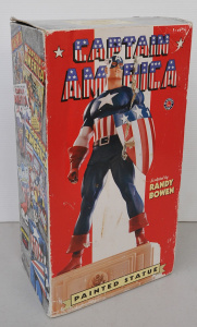 Lot 128 - Boxed 14 Captain America (Golden Age Version) Statue by Randy Bowen fo