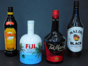 Lot 146 - Mixed Lot of Bottles incl Kahlua Coffee Liquor 700ml Bottle, Tia Maria