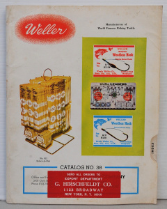 Lot 163 - Vintage Weller Fishing Tackle Catalogue No 38