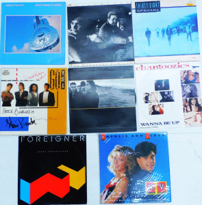 Lot 174 - Group lot - Mixed vintage Vinyl Lp Records - Dire Straits, John Cougar