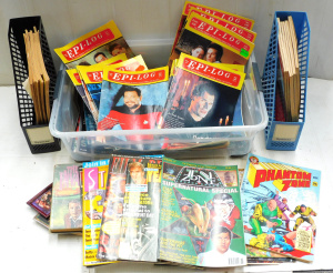 Lot 25 - Group of TV, film, Sci-Fifantasy items inc Galaxy Quest VHS, collection