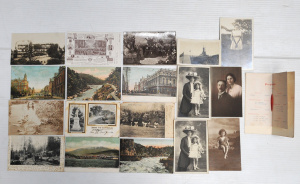Lot 38 - Group lot vintage Australian Postcards, Photos & Ephemera inc Tasma