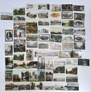 Lot 41 - Large Group Vintage American Postcards inc Scenic & Buildings - San