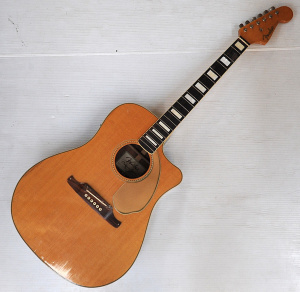 Lot 85 - Modern Fender Kingman SCE Acoustic Electric Guitar in Natural Finish -