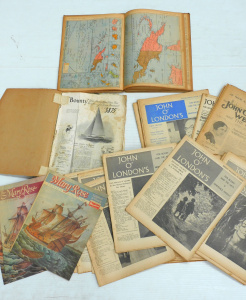 Lot 105 - Group of vintage periodicals inc a bound collection of Special Map Sec