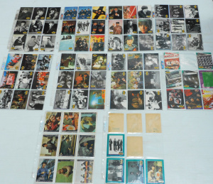 Lot 127 - Collection of modern and vintage band trading cards inc The Beatles (m