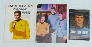 Lot 128 - 3 x early Star Trek International Convention fanzines - 19747576