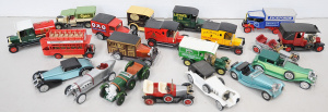 Lot 130 - Large Group Matchbox Models of Yesteryear Diecasts inc Perrier Water v