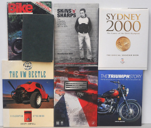 Lot 151 - Mixed lot reference materials inc Skins'n'Sharps, automotorbike, Sydne