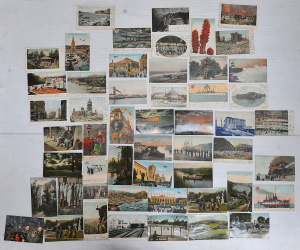 Lot 179 - Group Vintage American Postcards inc Cliff House Burning San Francisco
