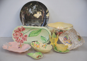 Lot 204 - Group lot of Vintage pretty English China inc, Maling Rosalind Bowl, E