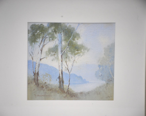 Lot 99 - Gerald George Reginald Ansdell (1880 - 1972) Framed Watercolour - A Gli