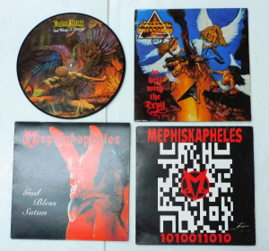 Lot 180 - Group of vintage Metal and Ska vinyl LP records inc Judas Priest pict