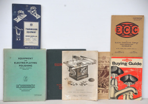 Lot 190 - Group of vintage industrial mechanical catalogues inc Electrical Const