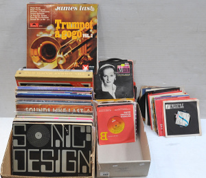 2 x Boxes of Mixed LPs & 45rpm Singles incl Little River Band, Tina Turner,