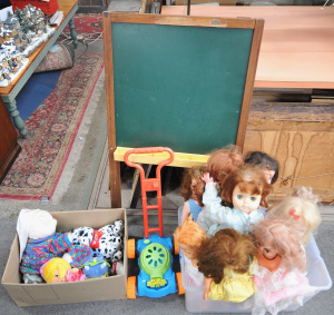 Lot 17 - Large Lot of Kids Toys & Games incl 2 x Boxes of Dolls & Toys i
