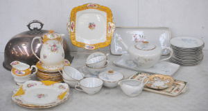 Lot 19 - Group of English and Continental ceramics inc Paragon, Grindley, Hutsch