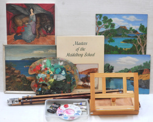 Lot 79 - Mixed lot of art related items inc Masters of the Heidelberg School - O