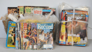 Lot 81 - Lot of Vintage AFL Ephemera incl Small Format Football Records from 198