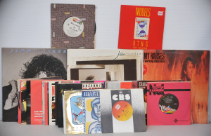 Lot 85 - Lot of Australian Pop Vinyl LPs & 45rpm Singles incl The Models, Bi
