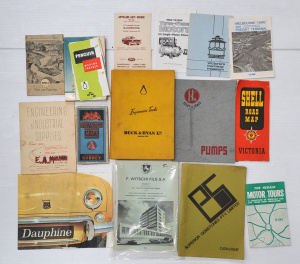Lot 91 - Group of vintage motoring and industrial publications inc Shell, The He