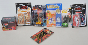 Lot 118 - Lot mixed Star Wars action figures & others incl Star Wars Droids