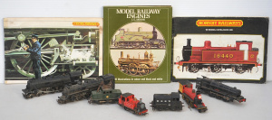 Lot 119 - Lot of Vintage Model Trains & Ephemera incl 2 x Horny Railways Cat