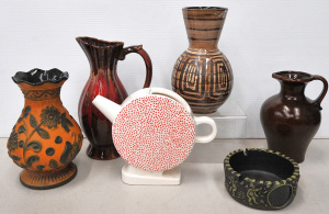 Lot 139 - Group lot of Mid Century Ceramics inc, West German, English and Japane