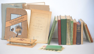 Lot 142 - Large group of vintage Australian horticultural books inc an edition s