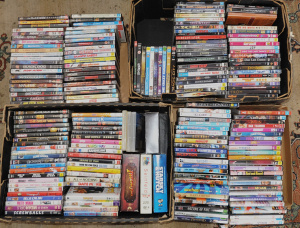 4 x Boxes of Mixed DVD TV Box Sets & Movies inc Starsky & Hutch, Seinfie