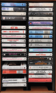 Box lot of Vintage Cassettes incl Midnight Oil, Dire Straits, Bruce Springsteen,