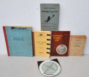 Small group lot - Vintage WW2 RAAF & other Aviation Ephemera from FLt Willia