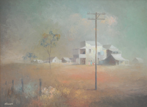 Keith Willes (1919 - 1993) Gilt Framed Oil Painting - Summer Afternoon - Signed