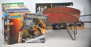 Lot 030 - Box + Vintage inc 1970-80s 4 Wheel Drive Magazines - Overlander, Four