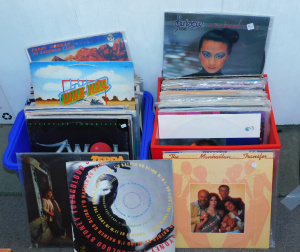 Lot 034 - 2 x Boxes of 1980s Vinyl LP Records, Pop Prog & Rock inc, Zebra, S