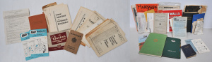 Lot 094 - Mixed Grp Ephemera inc Industrial, Agriculture, Woodworking, Tools, Po