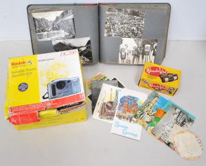 Lot 139 - Small Lot of Photography Related Items incl Photograph Album with Mixe