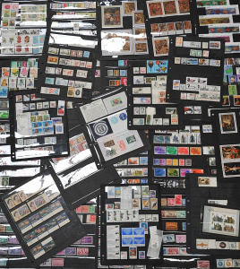 Lot 158 - Collection of vintage stamps inc USA, UK, Cook Islands, Australia