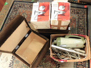 Lot 35 - Small lot - 1970s - 80s Household items - Retro Hoover Bomb shaped Vacu