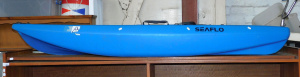 Lot 42 - Seaflo Adult Blue Plastic Kayak
