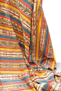 Lot 66 - Vintage Turkish Rug w Yellow, Blue & Red Throughout - Approx 285cm