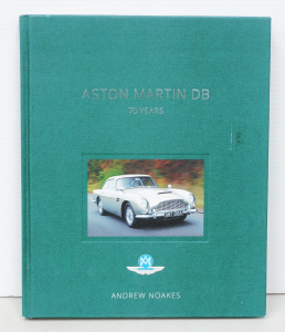 Lot 101 - Aston Martin DB 70 Years Hardcover Book by Andrew Noakes, pub Aurum Pr