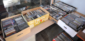 Lot 10 - 5 x Boxes of Assorted CD Albums & Singles incl Violetine, Grinspoon