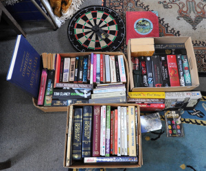 Lot 37 - Large lot of 3 boxes of books inc car manuals (Gregory's, Haynes etc),