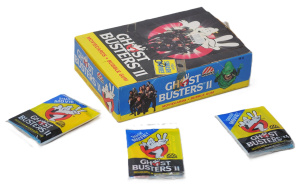 Lot 78 - Unopened POS carton of Ghost Busters II movie cards by Regina